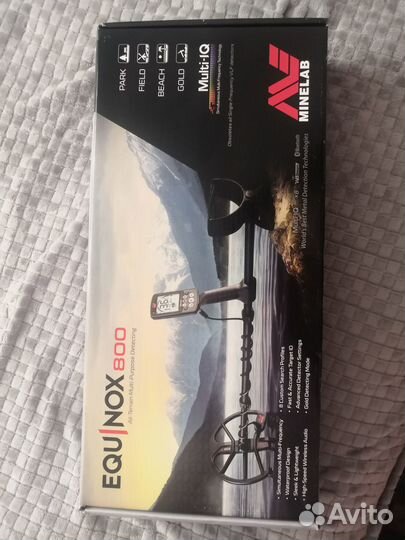 Металлоискатель minelab equinox 800