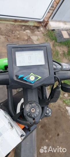 Электровелосипед фетбайк складной