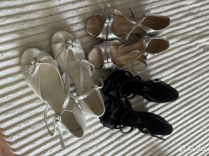 Бальные туфли для девочки 34/36 размер