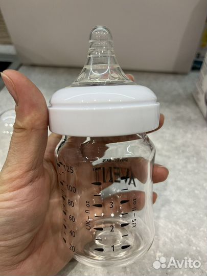Бутылочки avent стекло