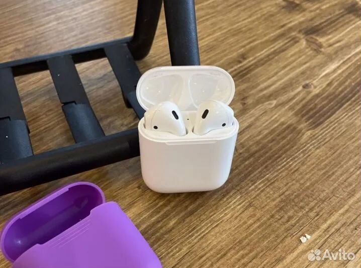 Airpods 2 Premium + чехол в подарок + доставка