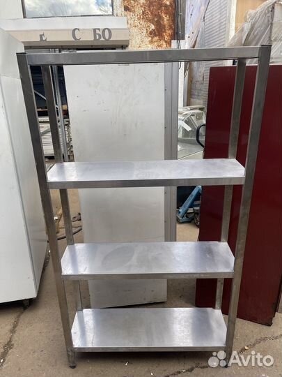 Стеллаж из нержавеющей стали 100/30/180