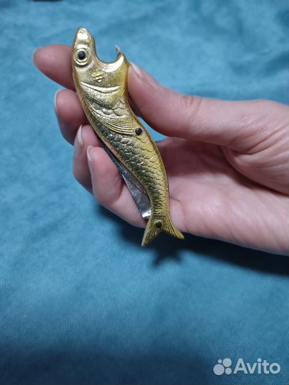 Нож открывашка СССР Рыбка
