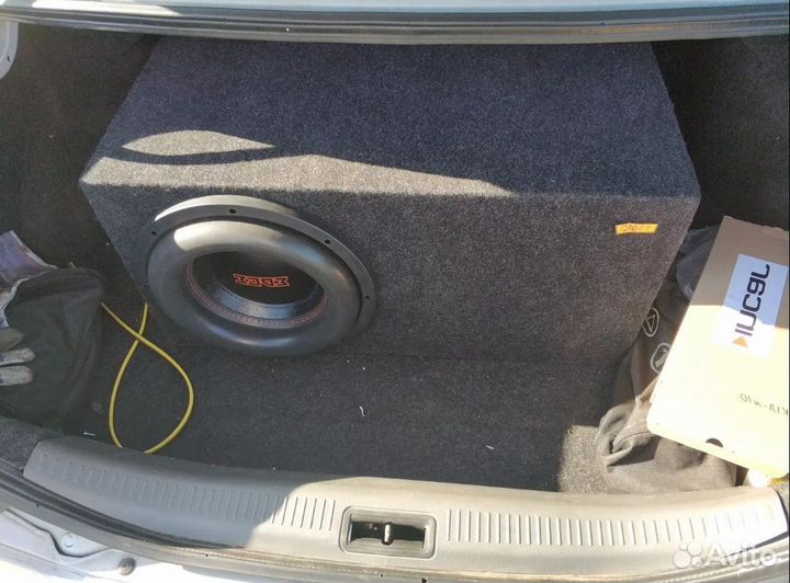 Сабвуфер edge EDP122SPL-E6 с коробом Kicx qs 1.600
