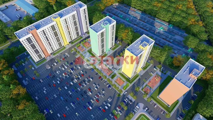 2-к. квартира, 63,5 м², 12/17 эт.