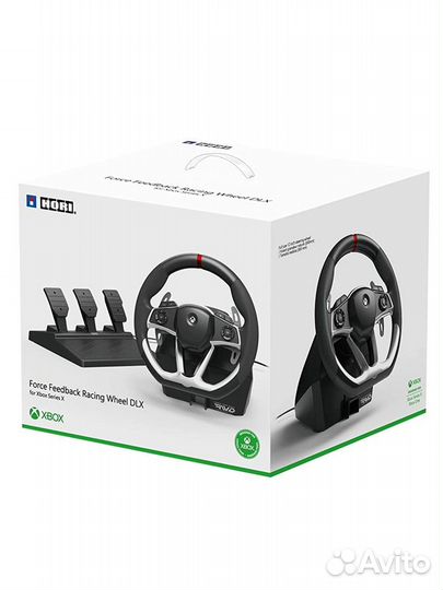 Игровой руль hori руль force feedback racing wheel