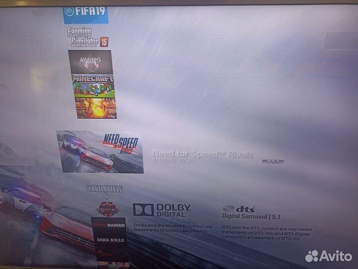 Sony playstation 3 PS3 прошитая 500GB