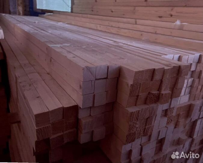 Брусок сухой строганный