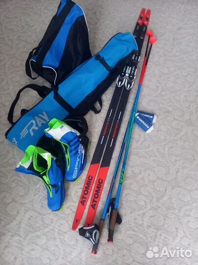 Лыжи коньковые atomic redster s9 jr