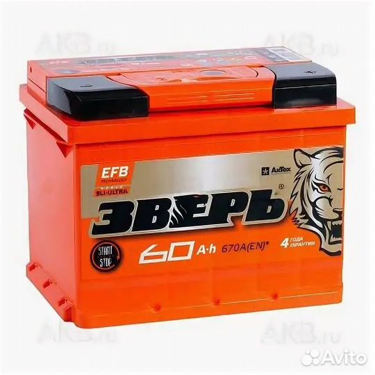 Аккумулятор зверь новый