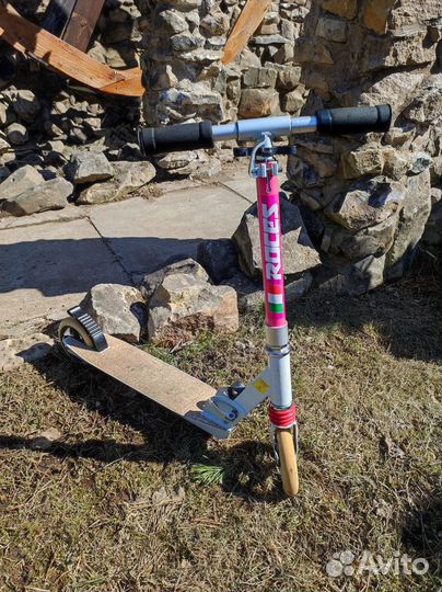 Самокат детский складной, руль регулируется