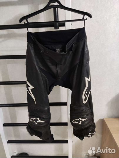 Мотоштаны кожаные Alpinestars Track