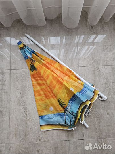 Зонт пляжный большой