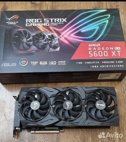Видеокарта rx 5600 xt