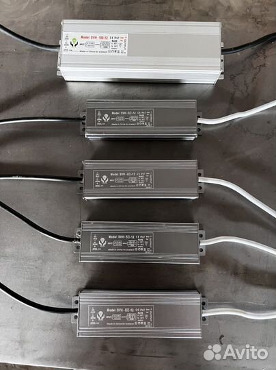 Блок питания SVH 60-12, 150-12. (IP67) 6шт