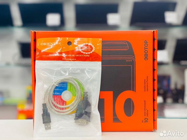 Переходник USB 2.0) COM (RS-232) для Эвотор