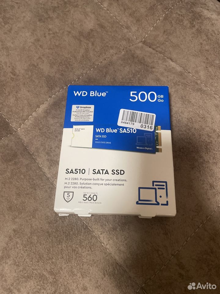 Ssd wd blue 500gb