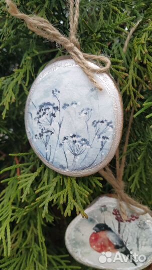 Новогодние игрушки ручной работы