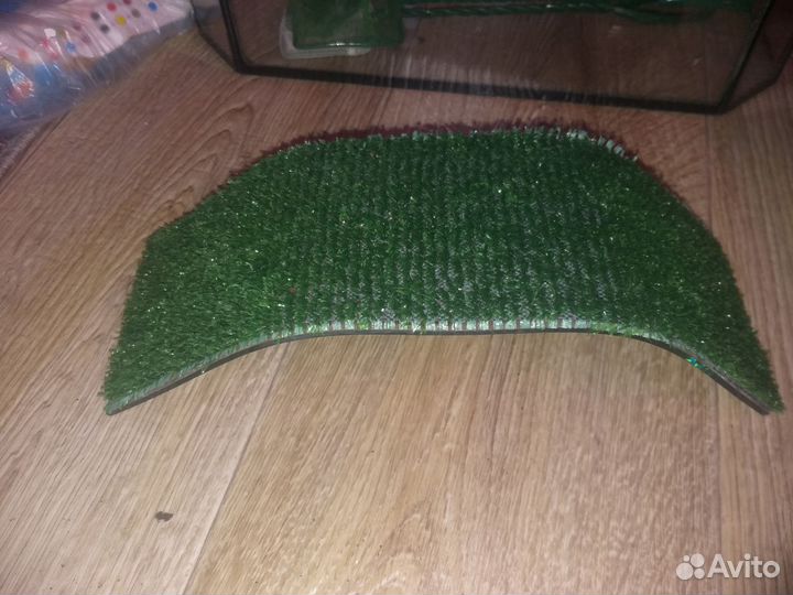 Аквариум,сачок,мостик