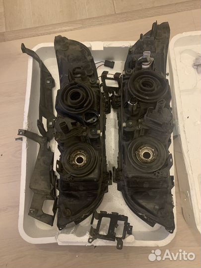 Передние фары на bmw е 39