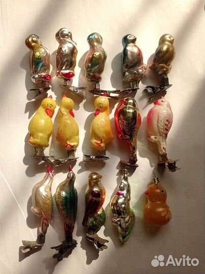 Елочные игрушки СССР