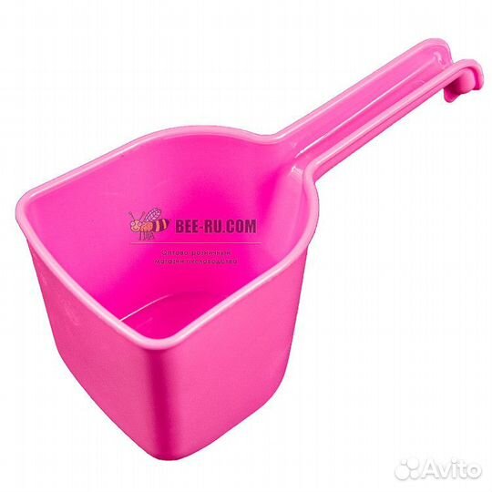 Ковш для воды прямоугольный 1л