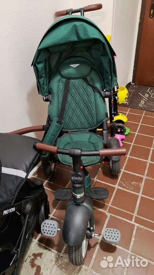 Трехколесный велосипед Bentley BN2 2018, зеленый