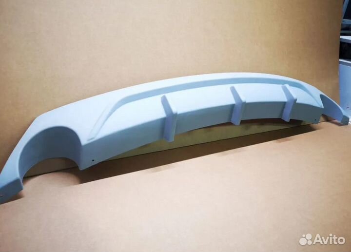 Диффузор (накладка) на задний бампер Mazda CX5