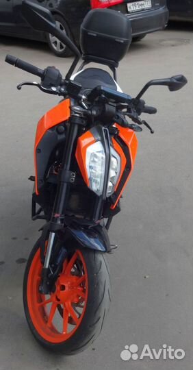 KTM Duke390 2018 г. оранжевый