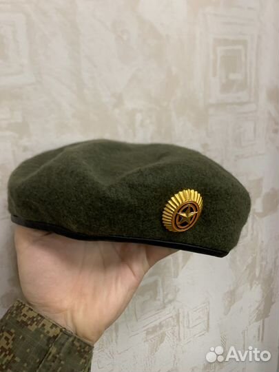 Новый берет олива