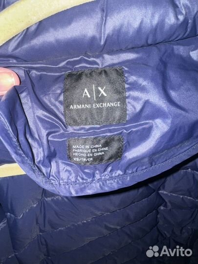 Armani exchange куртка женская