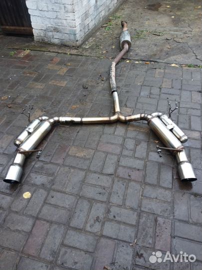 Глушитель прямоток аккорд 8 2.4