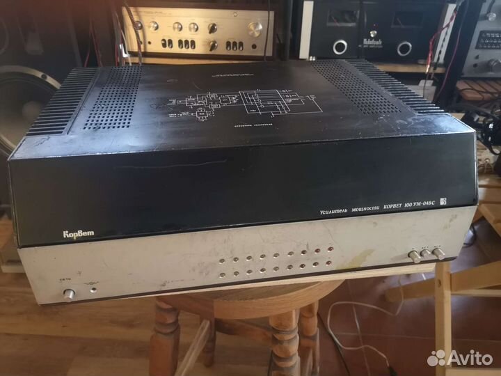 Усилитель мощности Корвет 100ум-048