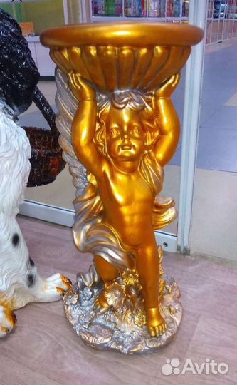 Ангел с кашпо, для цветов разные