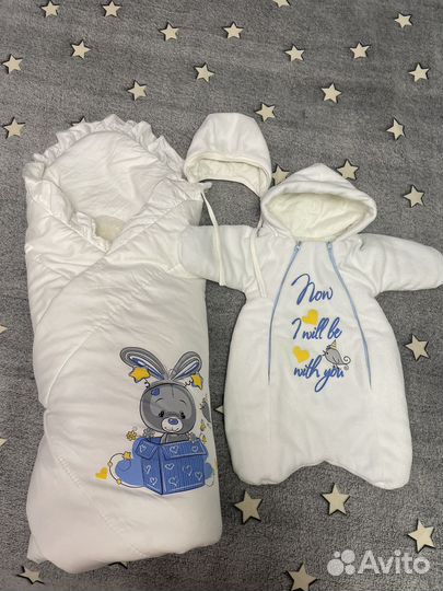 Конверт одеяло на выписку