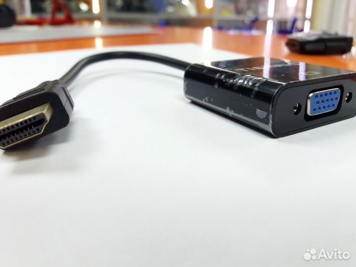 Переходник конвертер hdmi-VGA