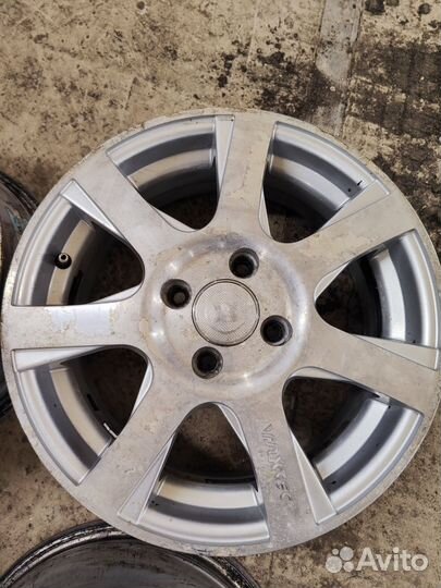 Литые диски r15 4 100
