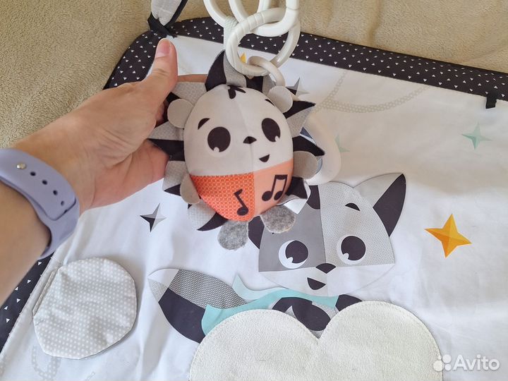 Развивающий коврик tiny love день и ночь