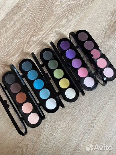 Палитра теней, тени Atelier Paris