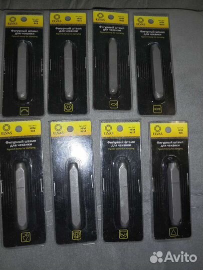 Фигурные штампы для чеканки