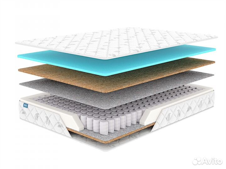 Матрас пружинный жесткий