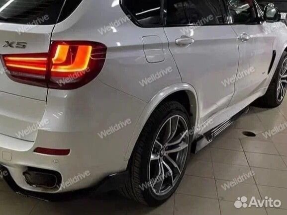 Лезвия BMW X5 F15 в стиле G05 черные