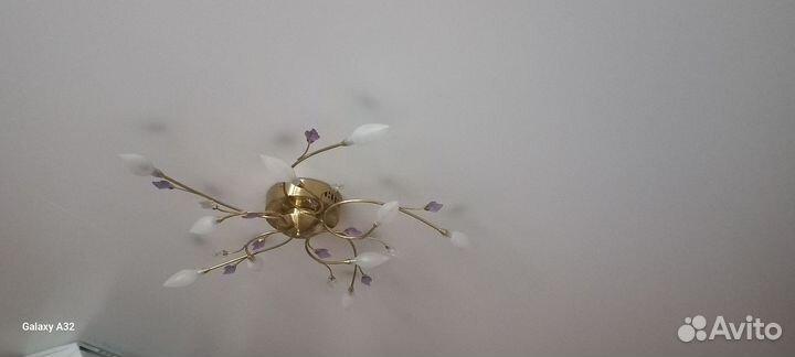 Люстра светодиодная подвесная потолочная б/у