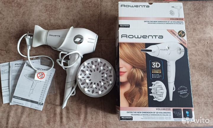 Фен Rowenta Volumizer CV6130F0с ионизации