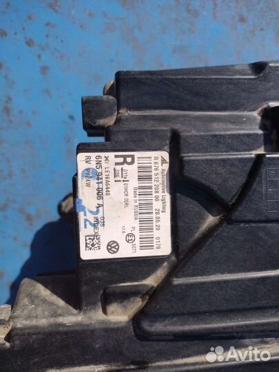 Фара правая volkswagen polo