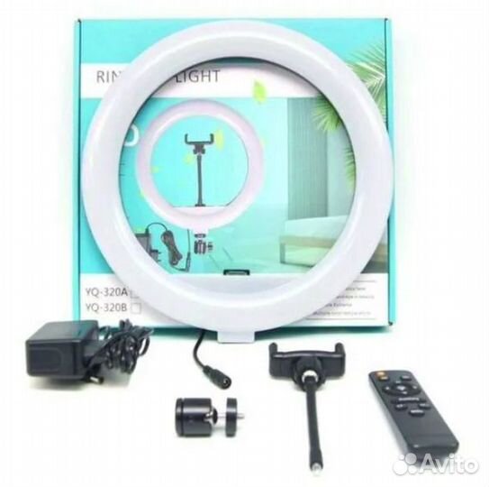 Кольцевая Лампа 33 см+Держатель+Штатив 2 м