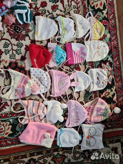 Вещи пакетом для девочек от 0 до 1 года