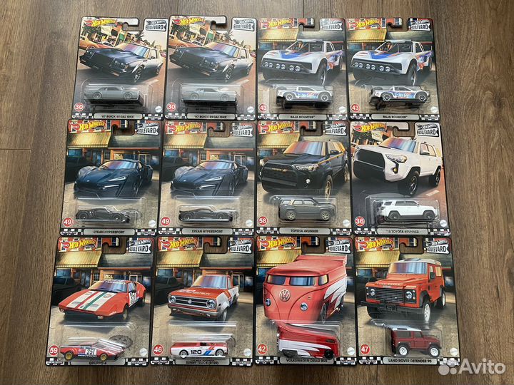 Hot Wheels Boulevard модели