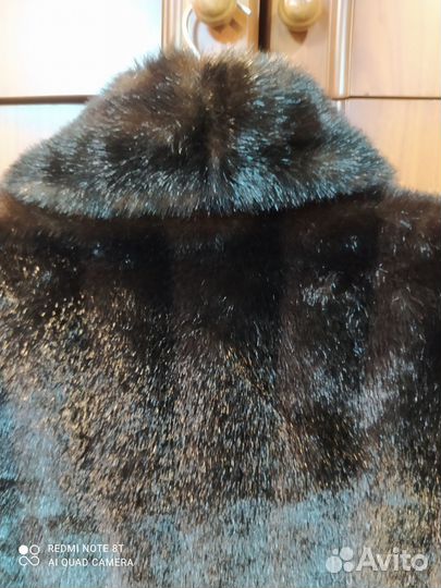 Искусственная шуба под норку