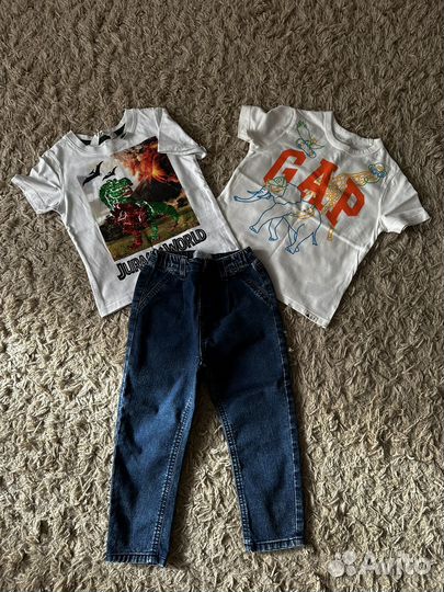 Вещи пакетом на мальчика 104 110